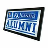 Holland Bar Stool Co Kansas 26" x 15" Alumni Mirror MAlumKnsasU